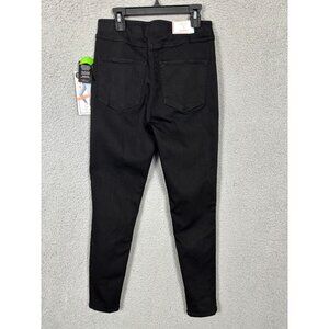 Tinseltown Juniors' High-Rise Pull-on Skinny Jeans Size Small Black NWT's